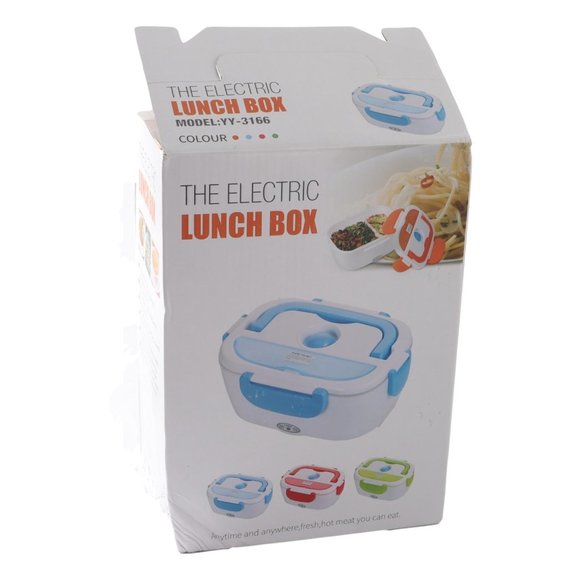 The Electric Lunch Box Portable Model YY 3166 Blue - Picture 3 of 5